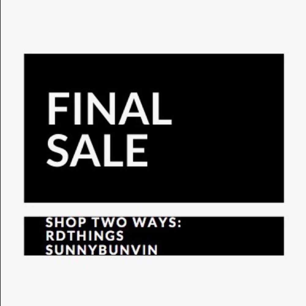 FINAL SALE ▪️ENDS 6/30